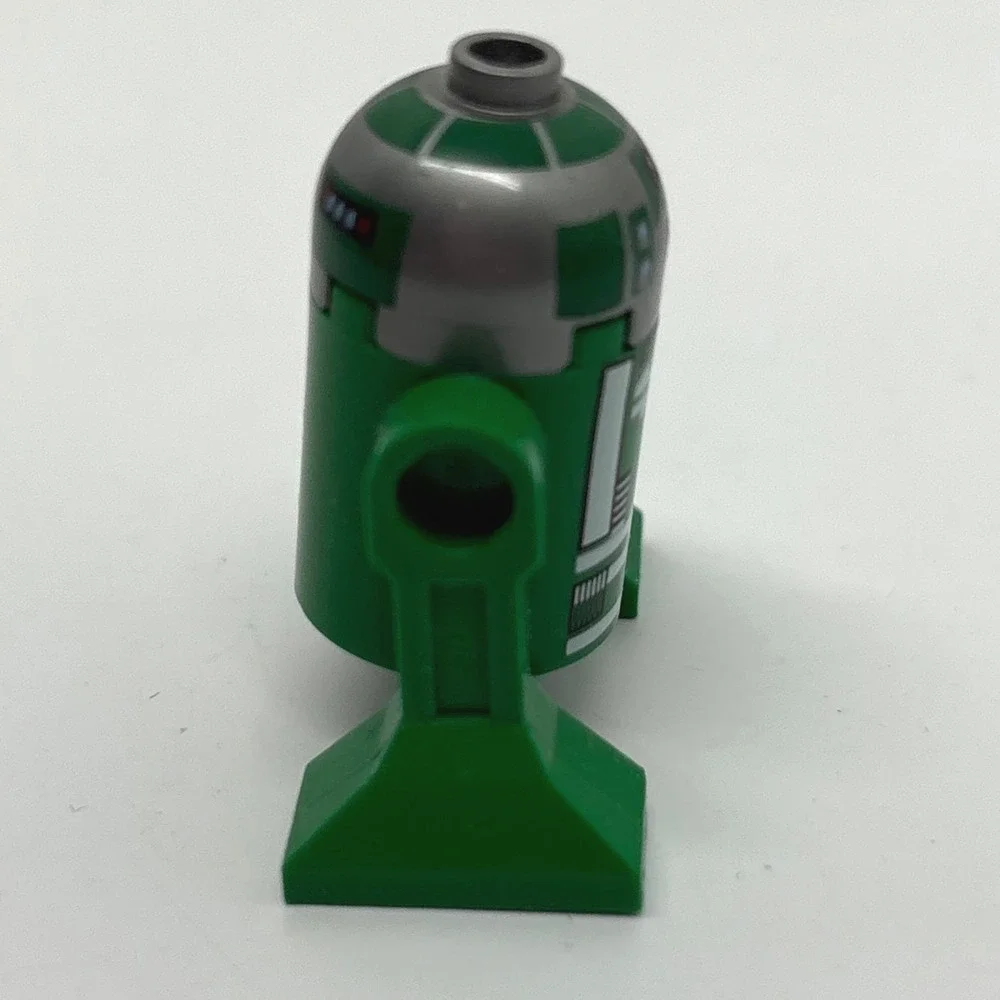 LEGO Star Wars Astromech Droid R3-D5 Minifigure Green Silver 9498 sw0393